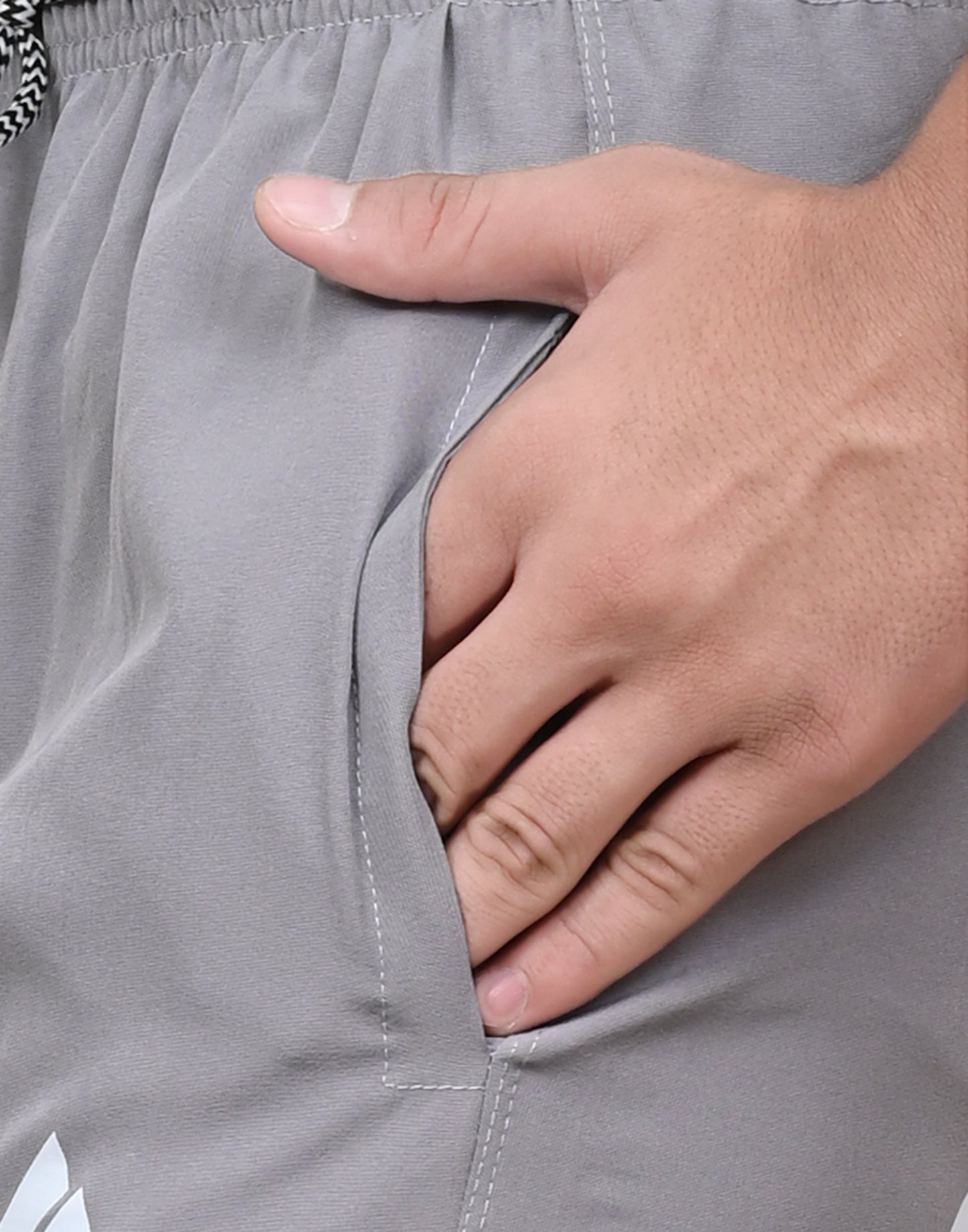 Skynax Men's Sports Trouser | Regular Fit | Lightweight Trouser for Gym Wear | Comfortable Running Colour-light gray