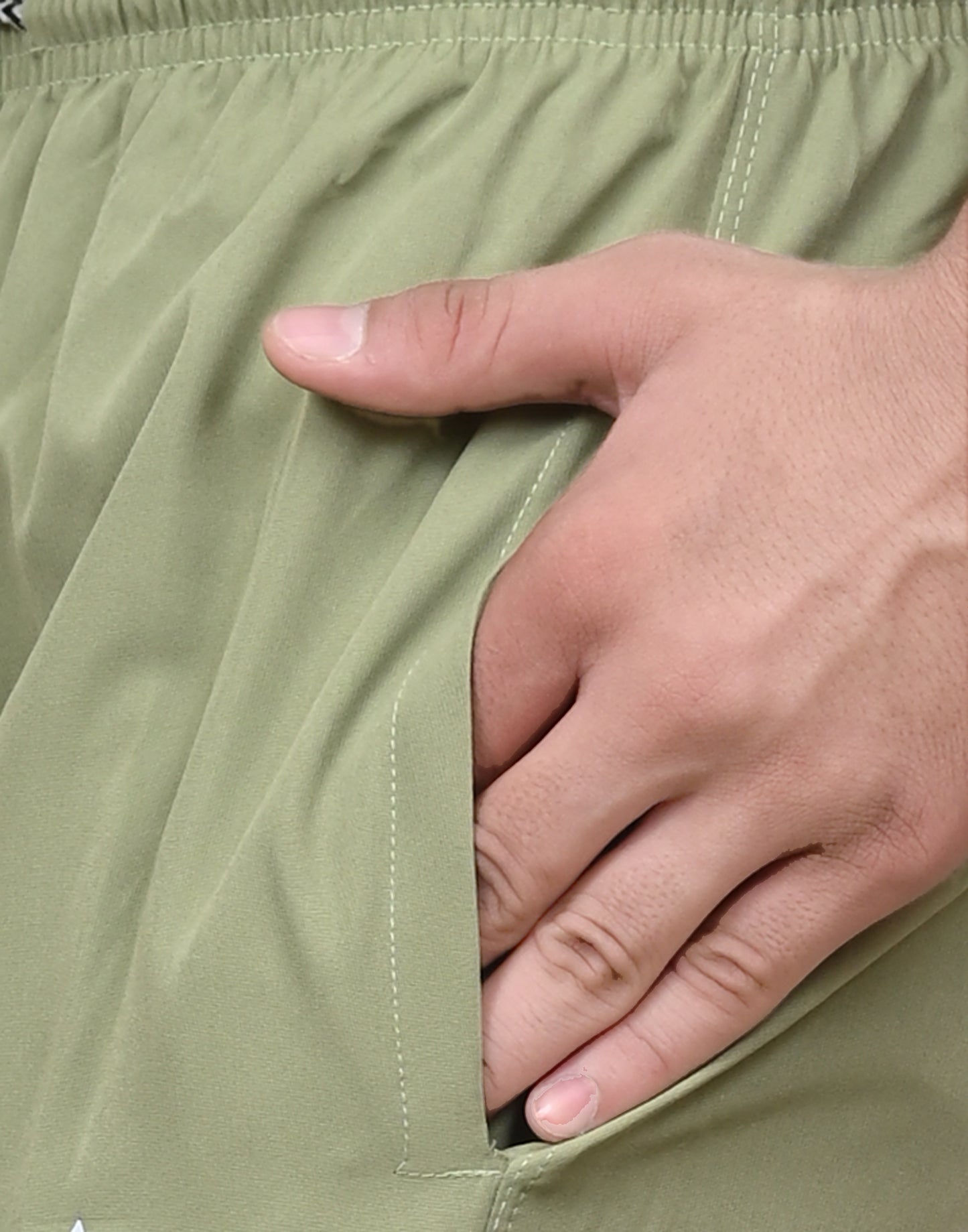 Skynax Men's Sports Trouser | Regular Fit | Lightweight Trouser for Gym Wear | Comfortable Running Colour-Olive Green