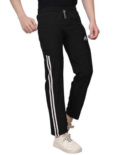 Skynax Men's Sports Trouser | Regular Fit | Lightweight Trouser for Gym Wear | Comfortable Running Colour-Dark Navy Blue