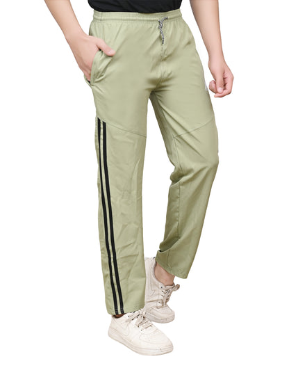Skynax Men's Sports Trouser | Regular Fit | Lightweight Trouser for Gym Wear | Comfortable Running Colour-Olive Green