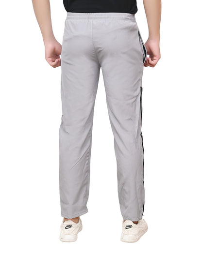 Skynax Men's Sports Trouser | Regular Fit | Lightweight Trouser for Gym Wear | Comfortable Running Colour-light gray