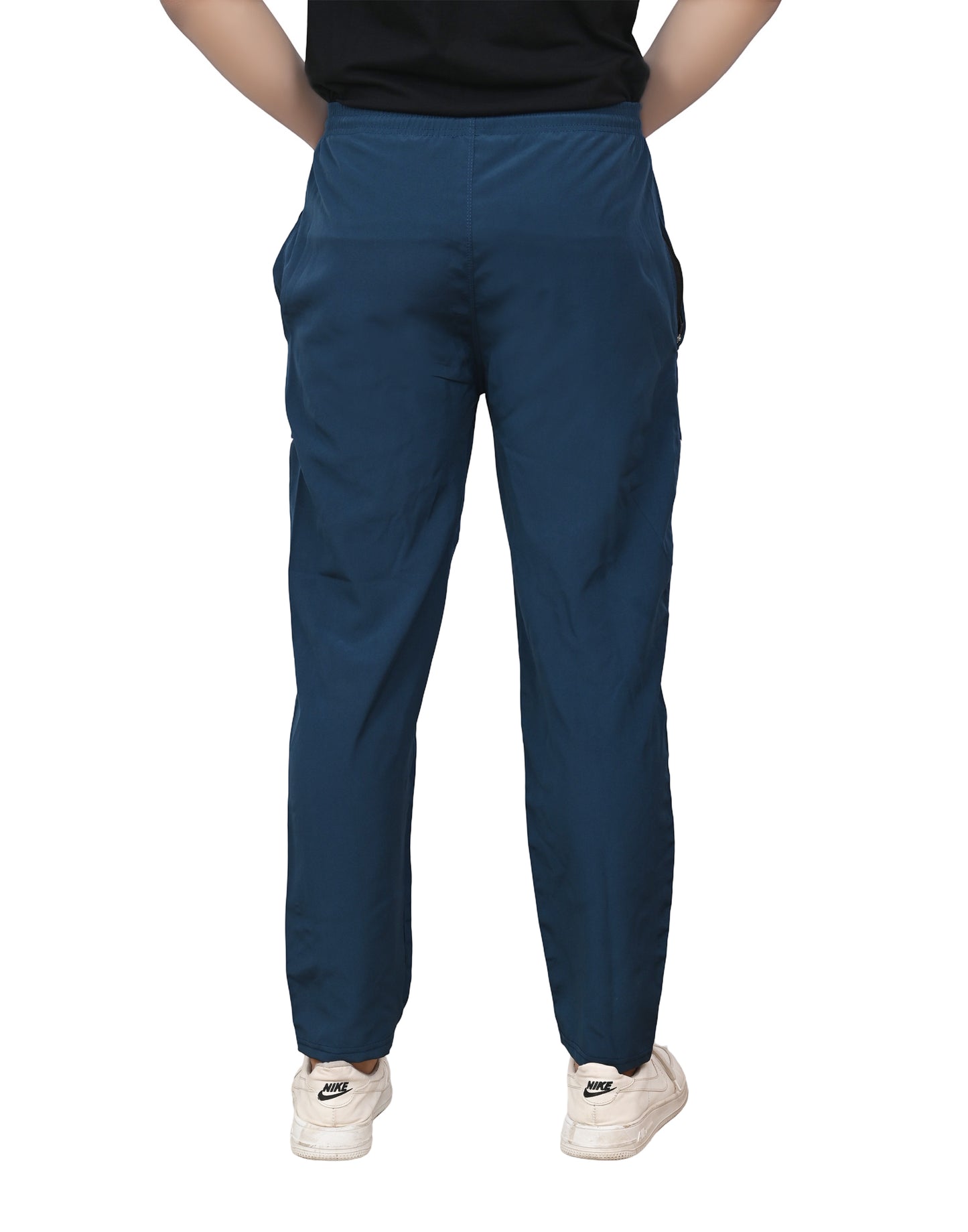 Skynax Men's Sports Trouser | Regular Fit | Lightweight Trouser for Gym Wear | Comfortable Running Colour-blue