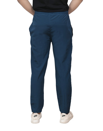 Skynax Men's Sports Trouser | Regular Fit | Lightweight Trouser for Gym Wear | Comfortable Running Colour-blue